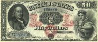 p155 from United States: 50 Dollars from 1874
